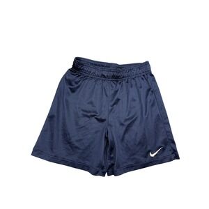 Kids Nike Dri Fit Navy Blue Athletic Shorts Size M